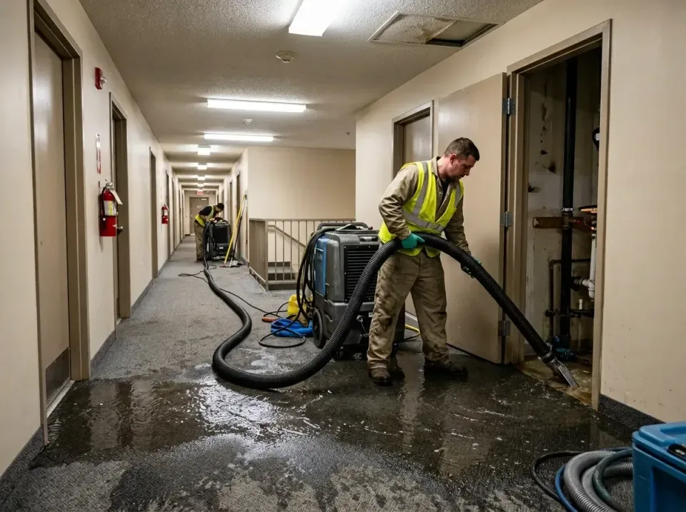 multi-unit-apartment-hallway-f-005 — frequently asked questions, Emergency Burst Pipe Water Extraction & Removal in Beecher,…